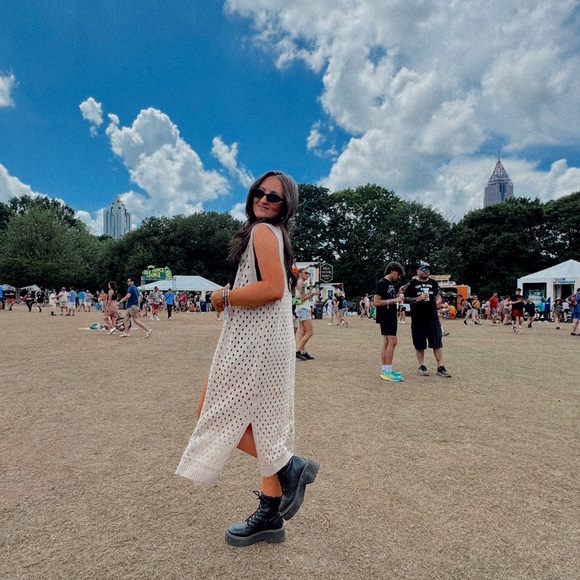 Long open knit cardigan - Picture 2 of 2